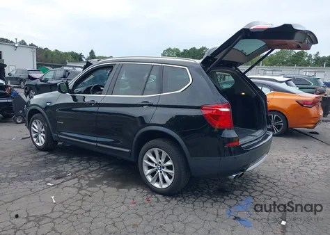 2014 BMW X3 xDrive28I from USA, damaged, VIN 5UXWX9C52E0D39952
